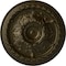 Ekena Millwork Oslo Ceiling Medallion (Fits Canopies up to 7 5/8"), Hand-Painted Green Gold, 38 3/8"OD x 2 7/8"P CM38OSGGS - alternate 1